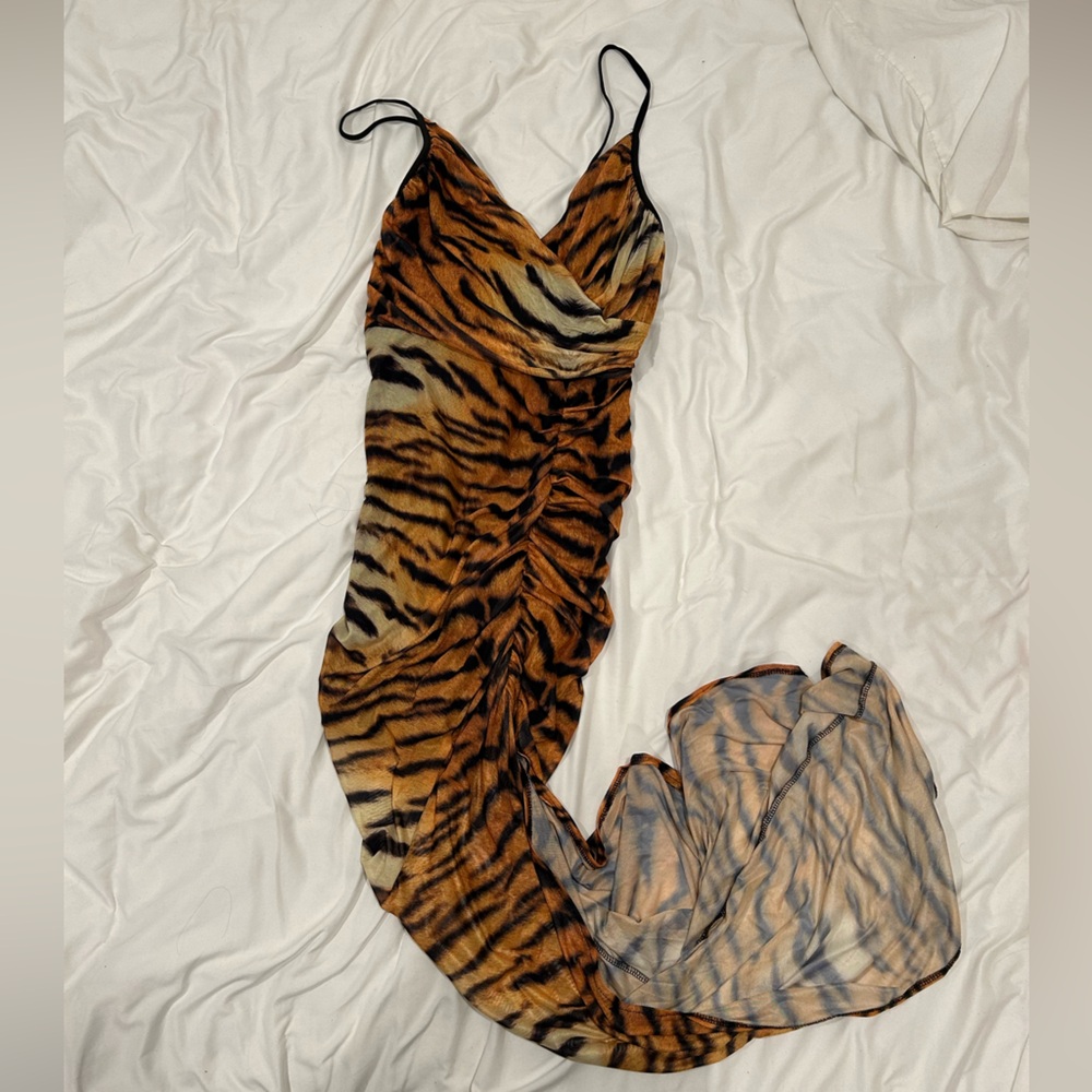 Fashion, nova true queen, mesh maxi dress